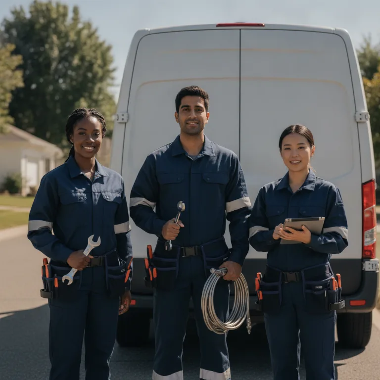 Wärmepumpeninstallateur Team in Saarbruecken